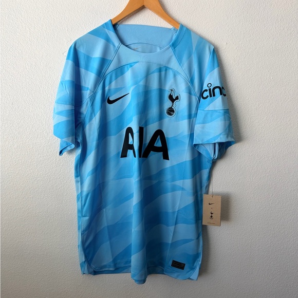 NIKE Tottenham Hotspur 2023/2024 Goalkeeper Jersey Men’s Size Large DX2774-400 - Picture 2 of 6